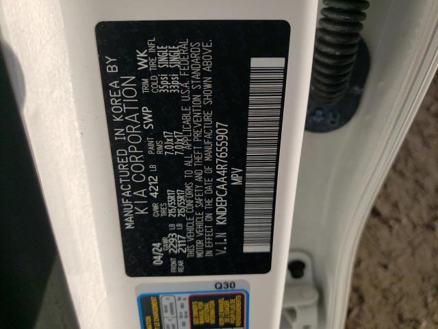 Photo 14 from auction – 2024 KIA SELTOS LX with VIN KNDEPCAA4R7655907