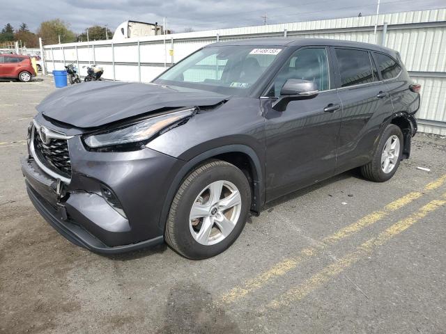 TOYOTA HIGHLANDER 2024 with VIN 5TDKDRBH2RS554977 - Photo from auction