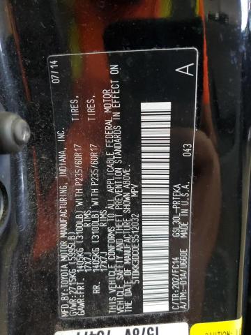 Photo 14 from auction – 2014 TOYOTA SIENNA LE with VIN 5TDKK3DC0ES512032