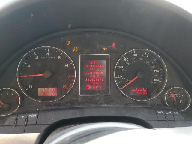 Photo 9 from auction – 2006 AUDI A4 with VIN WAUDF78E06A109146