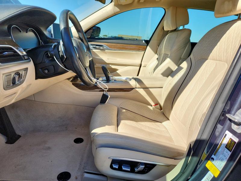 Photo 7 from auction – 2016 BMW 740 I with VIN WBA7E2C51GG504638