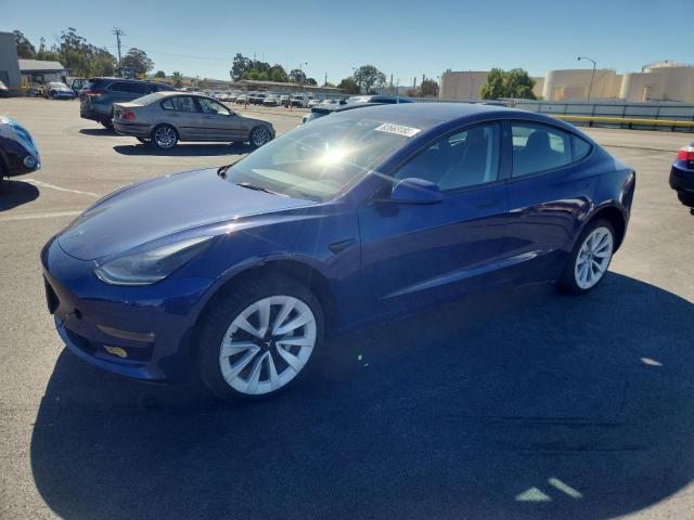TESLA MODEL 3 2022 with VIN 5YJ3E1EB4NF128880 - Photo from auction