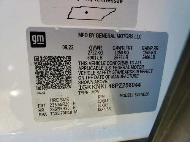 Photo 14 from auction – 2023 GMC ACADIA SLE with VIN 1GKKNKL46PZ256044