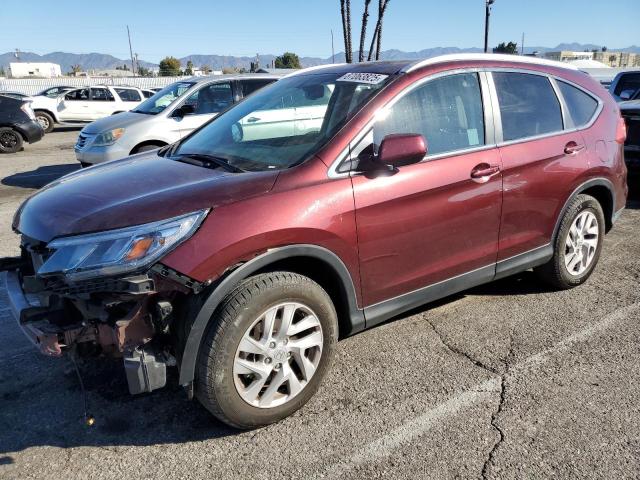 HONDA CR-V EXL 2015 with VIN 2HKRM3H75FH522665 - Photo from auction