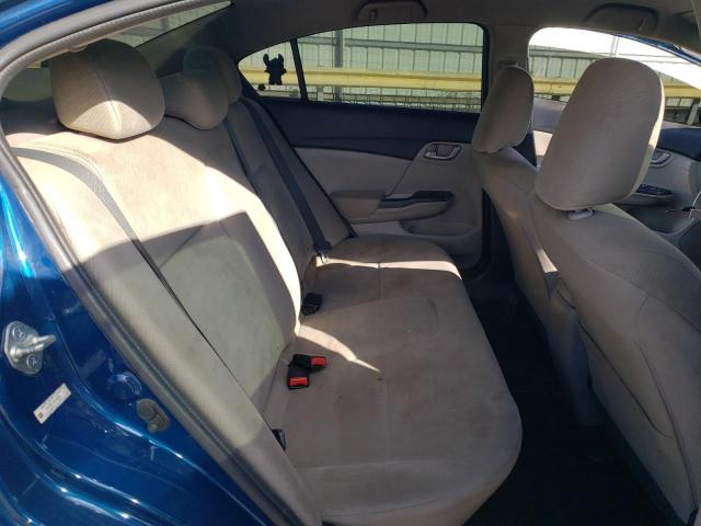 Photo 10 from auction – 2013 HONDA CIVIC LX with VIN 2HGFB2F5XDH505825
