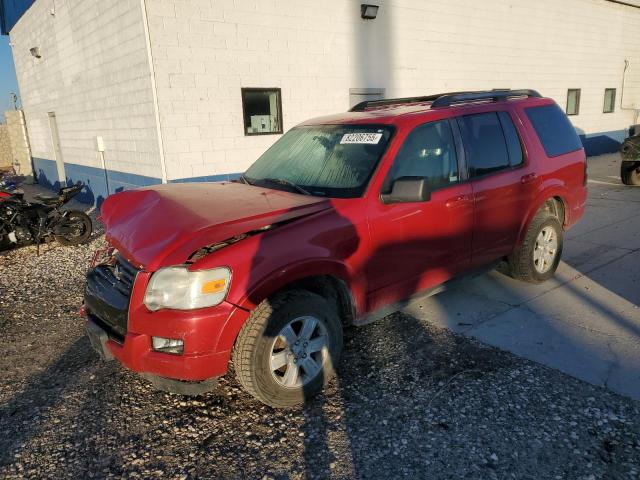 FORD EXPLORER X 2010 with VIN 1FMEU7DE0AUA14480 - Photo from auction