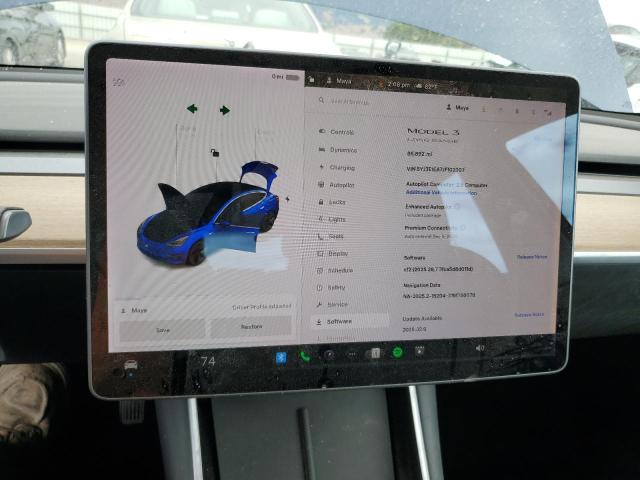 Photo 9 from auction – 2018 TESLA MODEL 3 with VIN 5YJ3E1EA7JF102307