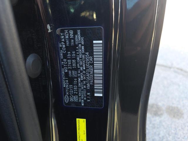Photo 10 from auction – 2020 HYUNDAI VELOSTER B with VIN KMHTG6AF0LU029554