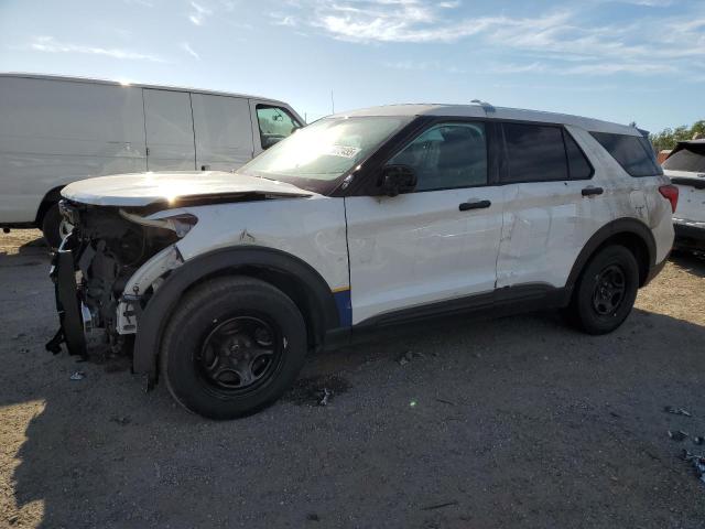 FORD EXPLORER P 2021 with VIN 1FM5K8AW2MNA22717 - Photo from auction
