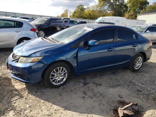 HONDA CIVIC LX 2013 with VIN 2HGFB2F5XDH505825 - Photo from auction