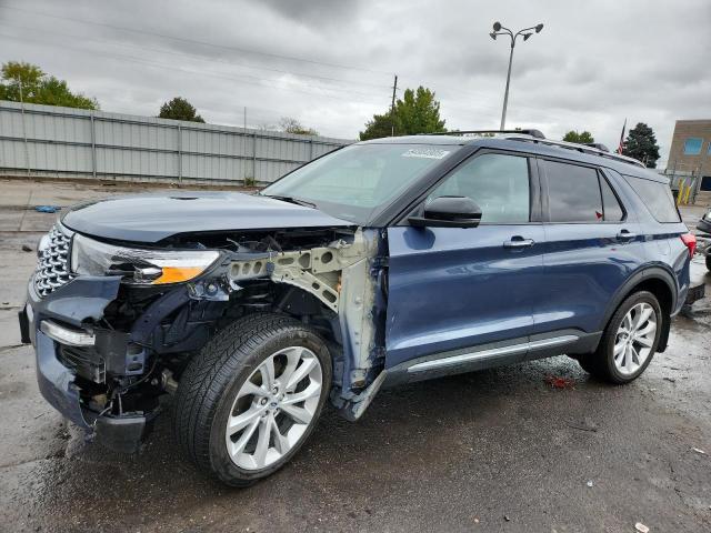 FORD EXPLORER P 2021 with VIN 1FM5K8HC4MGC10459 - Photo from auction