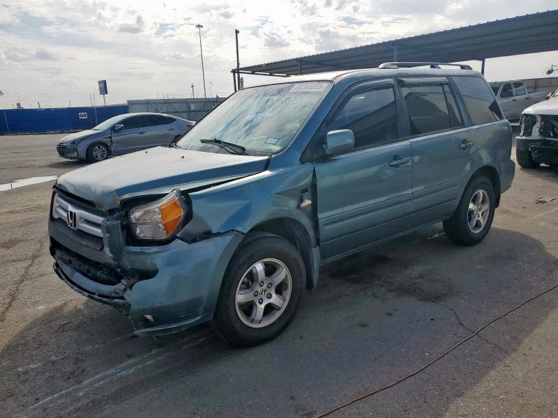 HONDA PILOT EX 2006 with VIN 5FNYF28586B021640 - Photo from auction