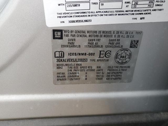 Photo 14 from auction – 2018 GMC TERRAIN SL with VIN 3GKALVEX5JL208253