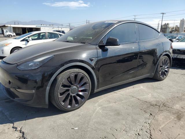 TESLA MODEL Y 2021 with VIN 5YJYGDEF4MF230683 - Photo from auction