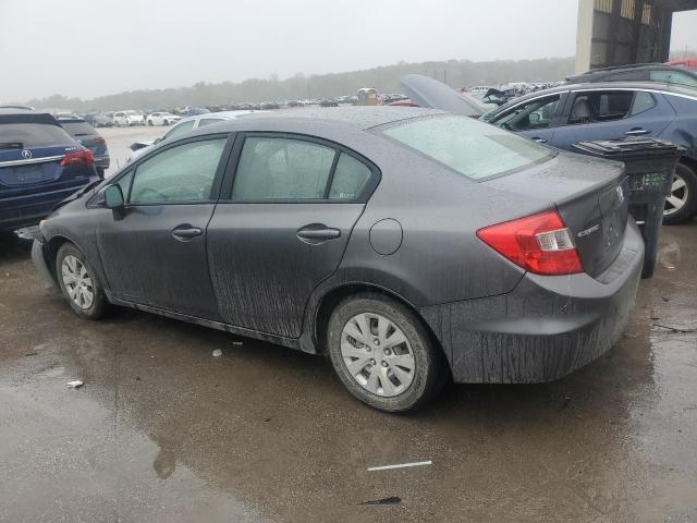 Photo 2 from auction – 2012 HONDA CIVIC LX with VIN 19XFB2E52CE039317
