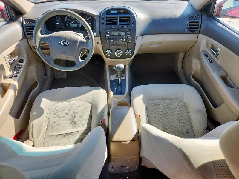 Photo 8 from auction – 2008 KIA SPECTRA EX with VIN KNAFE121085555498