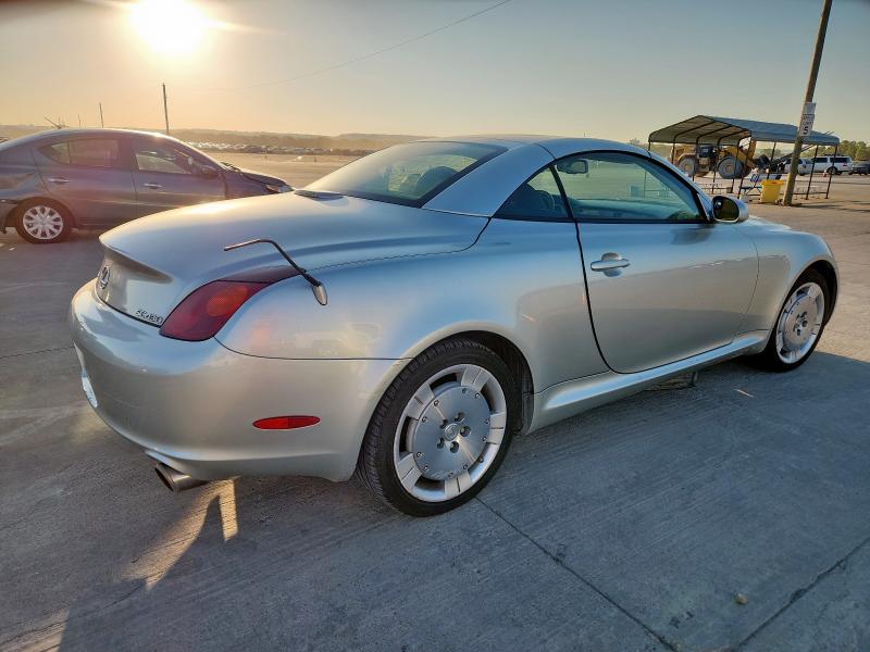Photo 3 from auction – 2002 LEXUS SC 430 with VIN JTHFN48Y920006653