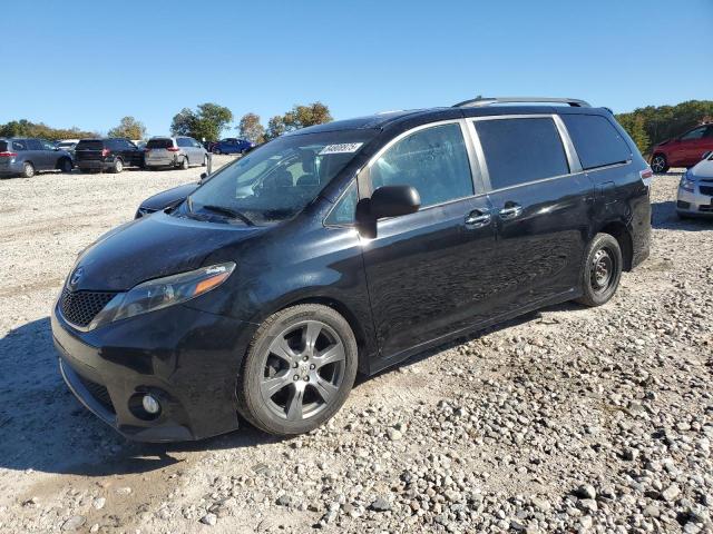 TOYOTA SIENNA SE 2017 with VIN 5TDXZ3DC6HS823888 - Photo from auction