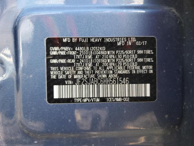 صورة رقم 14 من المزاد - 2017 SUBARU FORESTER 2 مع VIN JF2SJABC6HH561546