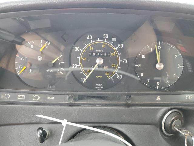 Photo 9 from auction – 1982 MERCEDES-BENZ 240 D with VIN WDBAB23A5CB311686