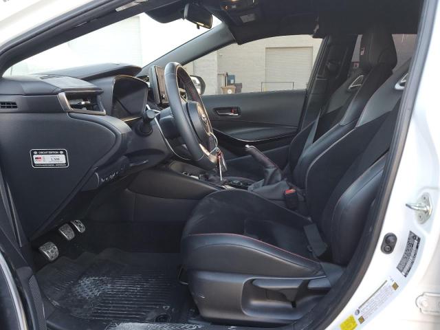 Photo 7 from auction – 2023 TOYOTA GR COROLLA with VIN JTNABAAE4PA003868