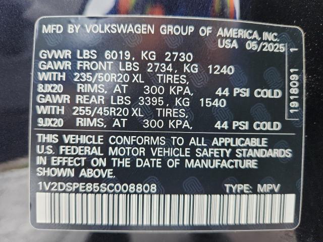Photo 14 from auction – 2025 VOLKSWAGEN ID.4 PRO with VIN 1V2DSPE85SC008808