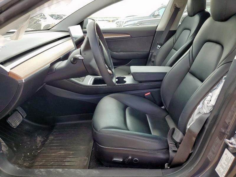 Photo 7 from auction – 2022 TESLA MODEL 3 with VIN 5YJ3E1EB8NF123438