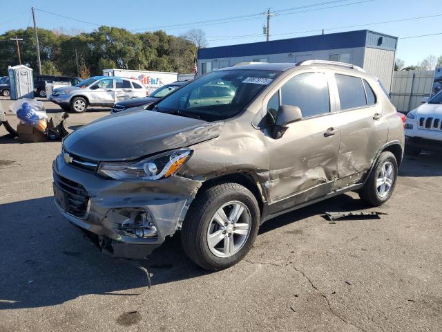CHEVROLET TRAX 1LT 2022 with VIN KL7CJPSM0NB527791 - Photo from auction