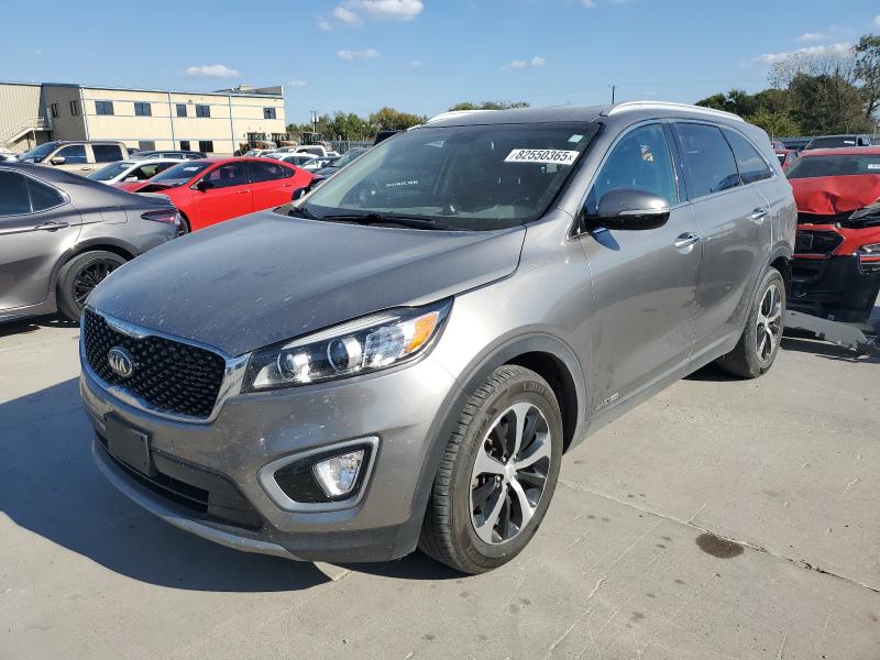 KIA SORENTO EX 2016 with VIN 5XYPHDA59GG141940 - Photo from auction