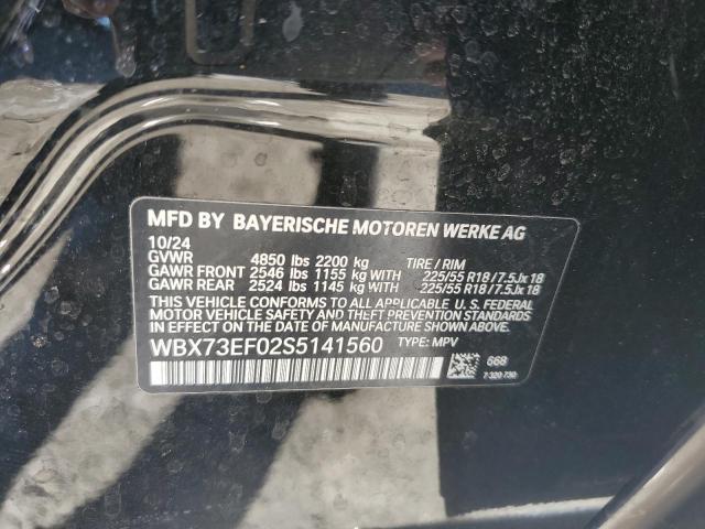 Photo 14 from auction – 2025 BMW X1 XDRIVE2 with VIN WBX73EF02S5141560