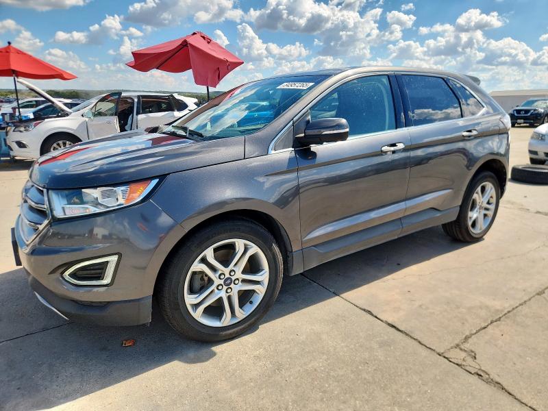 FORD EDGE TITAN 2017 with VIN 2FMPK4K96HBC03346 - Photo from auction