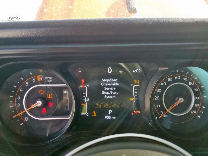 Photo 9 from auction – 2025 JEEP GLADIATOR with VIN 1C6PJTAG8SL537796