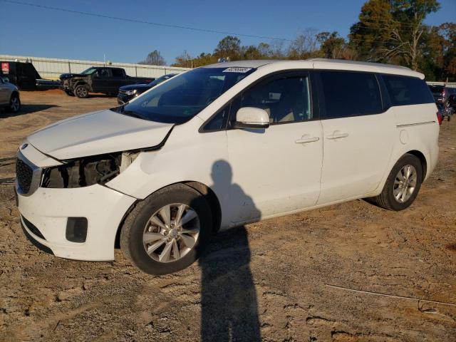 KIA SEDONA LX 2016 with VIN KNDMB5C17G6100486 - Photo from auction