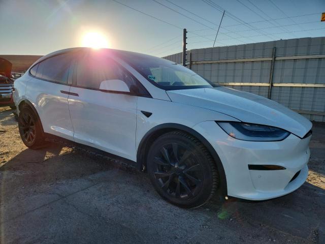 Photo 4 from auction – 2022 TESLA MODEL X with VIN 7SAXCBE50NF336328