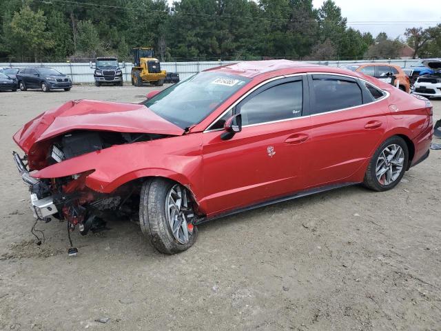 HYUNDAI SONATA 2021 with VIN 5NPEL4JA2MH069471 - Photo from auction
