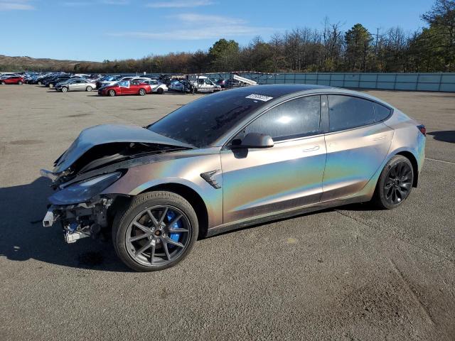 TESLA MODEL 3 2022 with VIN 5YJ3E1EB6NF180981 - Photo from auction