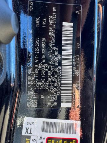 Photo 10 from auction – 2023 TOYOTA HIGHLANDER with VIN 5TDKDRAH1PS003356