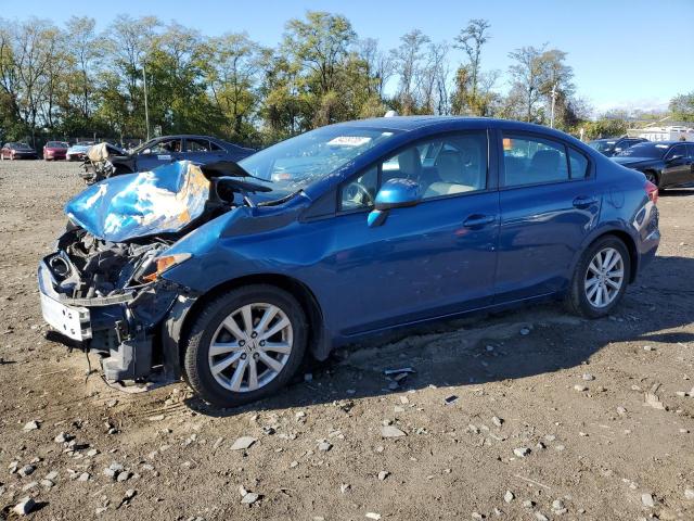 HONDA CIVIC EXL 2012 مع رقم تعريف المركبة 2HGFB2F92CH533121 - صورة من المزاد
