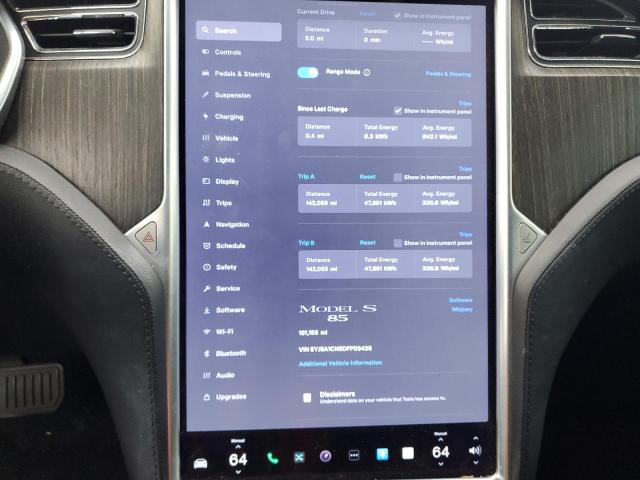 Photo 9 from auction – 2013 TESLA MODEL S with VIN 5YJSA1CN5DFP09436
