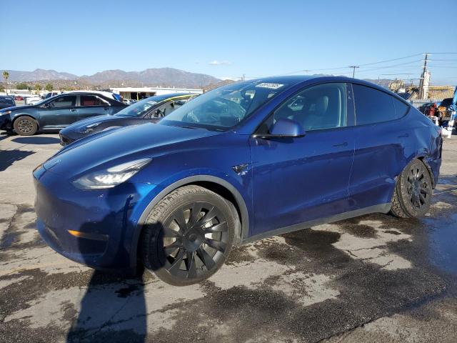 TESLA MODEL Y 2021 with VIN 5YJYGDEE9MF087561 - Photo from auction