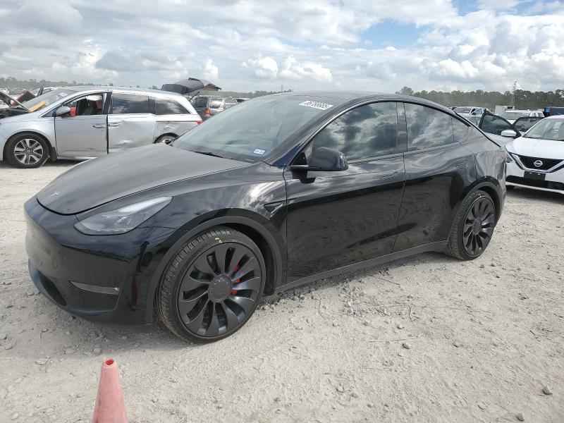 TESLA MODEL Y 2023 with VIN 7SAYGDEF8PF605241 - Photo from auction