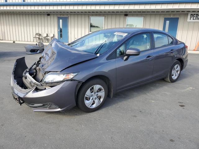 HONDA CIVIC LX 2014 with VIN 19XFB2F58EE270451 - Photo from auction