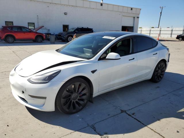 TESLA MODEL 3 2021 with VIN 5YJ3E1EC7MF001211 - Photo from auction