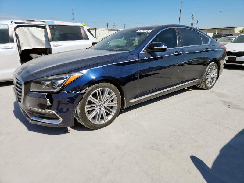 GENESIS G80 BASE 2018 with VIN KMHGN4JE9JU257410 - Photo from auction