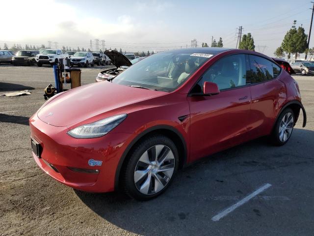 TESLA MODEL Y 2021 with VIN 5YJYGDEE0MF229988 - Photo from auction
