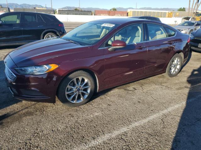 FORD FUSION SE 2017 with VIN 3FA6P0H77HR331568 - Photo from auction