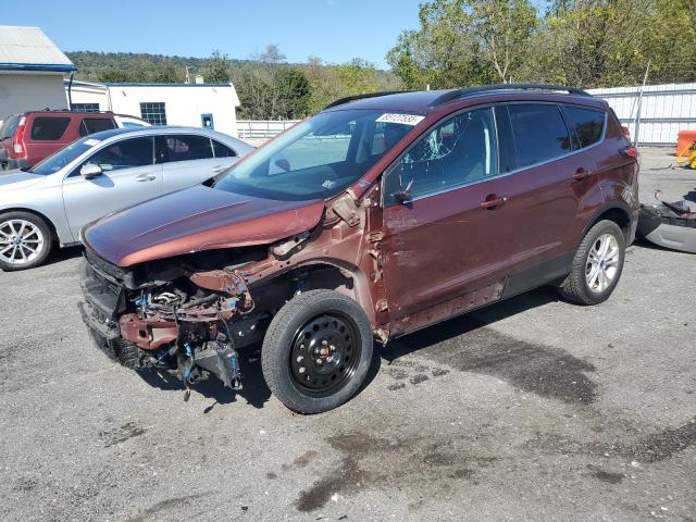 FORD ESCAPE SEL 2018 with VIN 1FMCU9HD7JUB50223 - Photo from auction