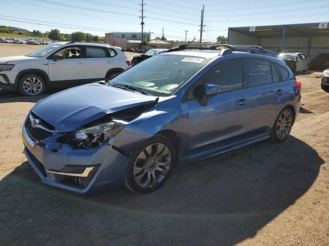 SUBARU IMPREZA SP 2015 with VIN JF1GPAU69F8205055 - Photo from auction