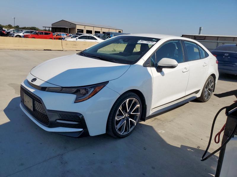 TOYOTA COROLLA SE 2022 with VIN 5YFS4MCE8NP139544 - Photo from auction