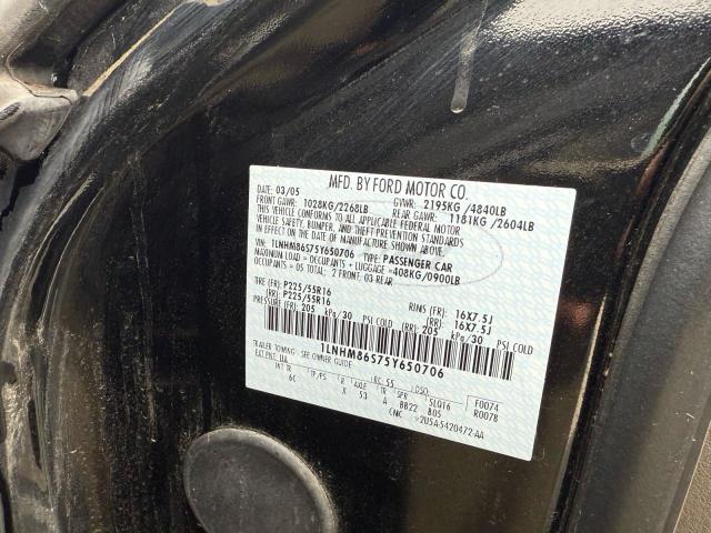 Photo 10 from auction – 2005 LINCOLN LS with VIN 1LNHM86S75Y650706